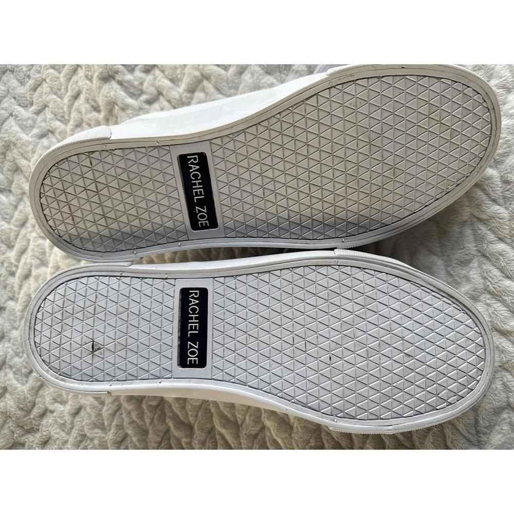 Rachel Zoe White Leather Women's Sneakers Size 9 - Picture 8 of 8